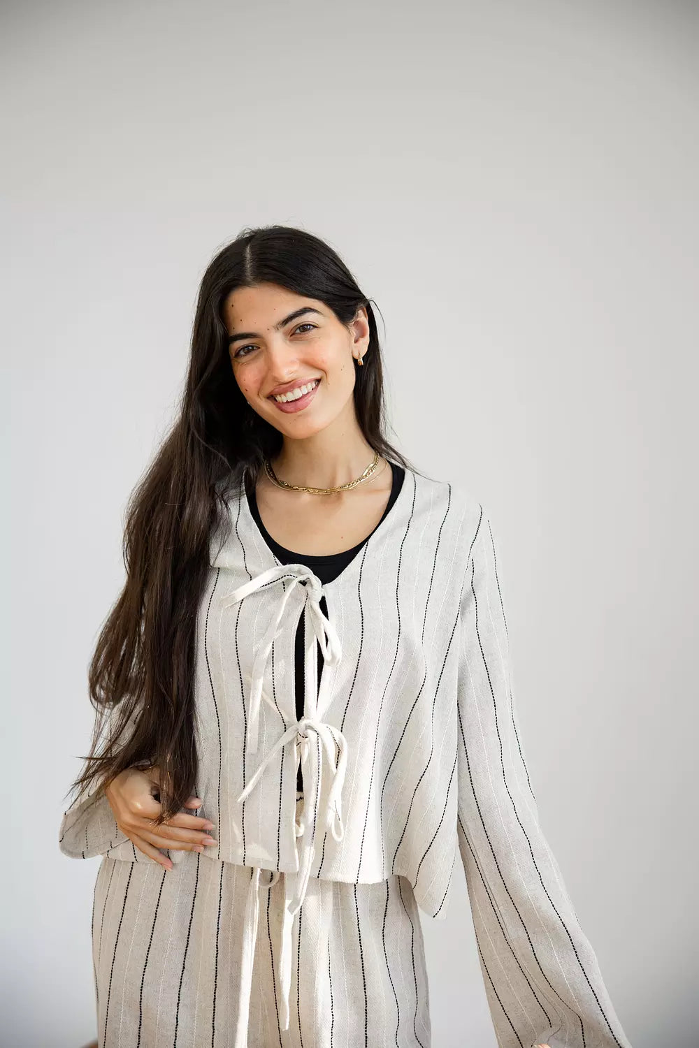 Striped Bows Shirt
