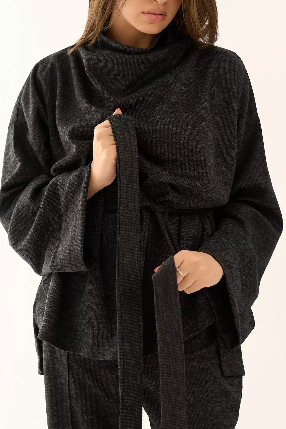 Cozy Multi-way set in dark grey