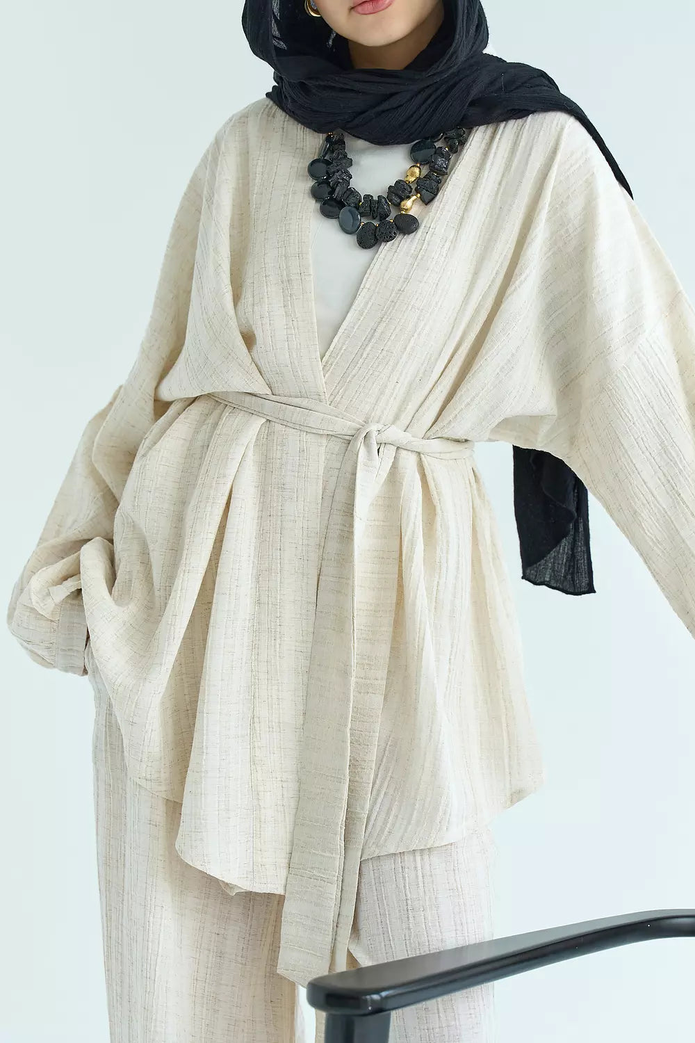 Crunchy set in beige