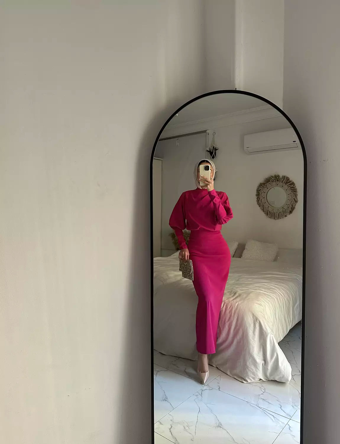 Fuchsia dress