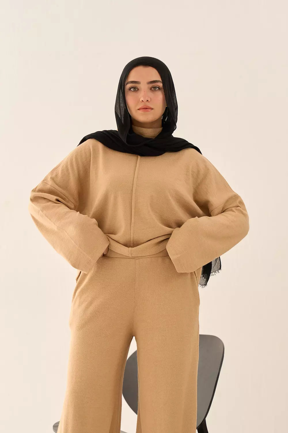 Carla set in camel