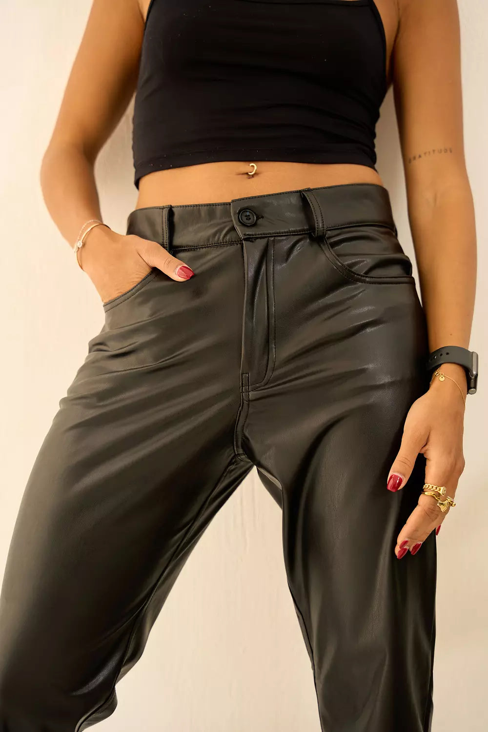 Black Leather pants