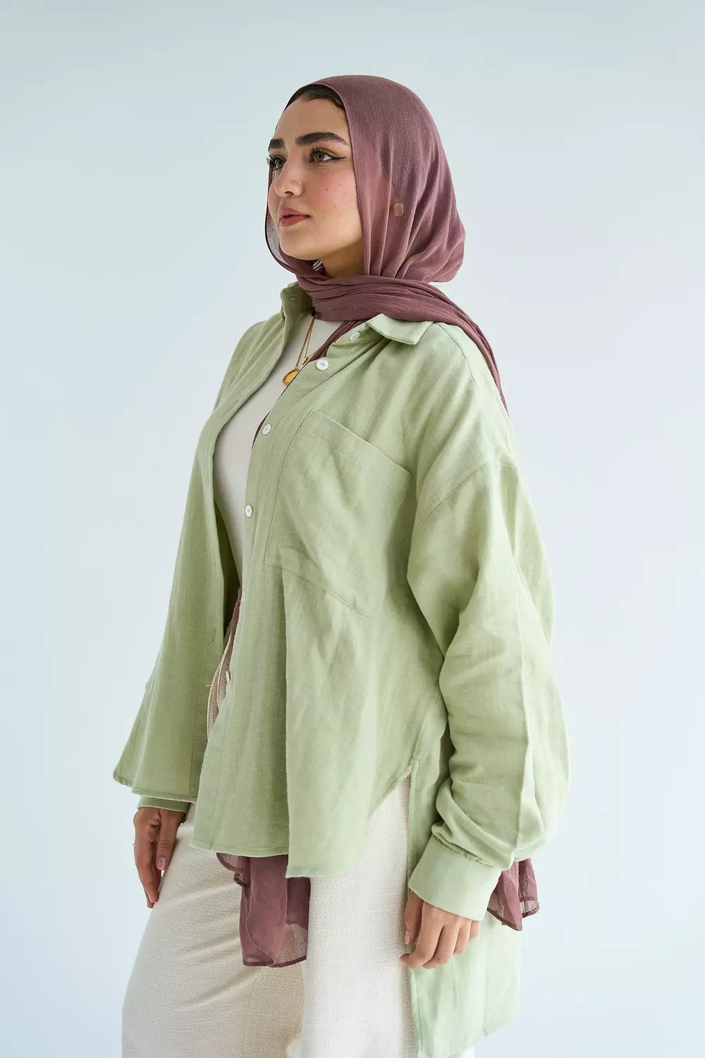 All times shirt in mint green