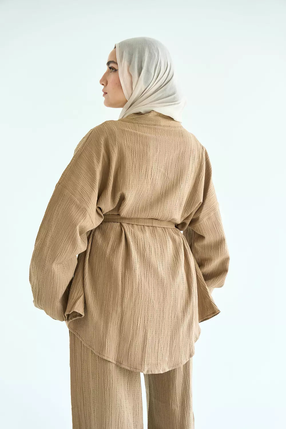 Crunchy set in brown