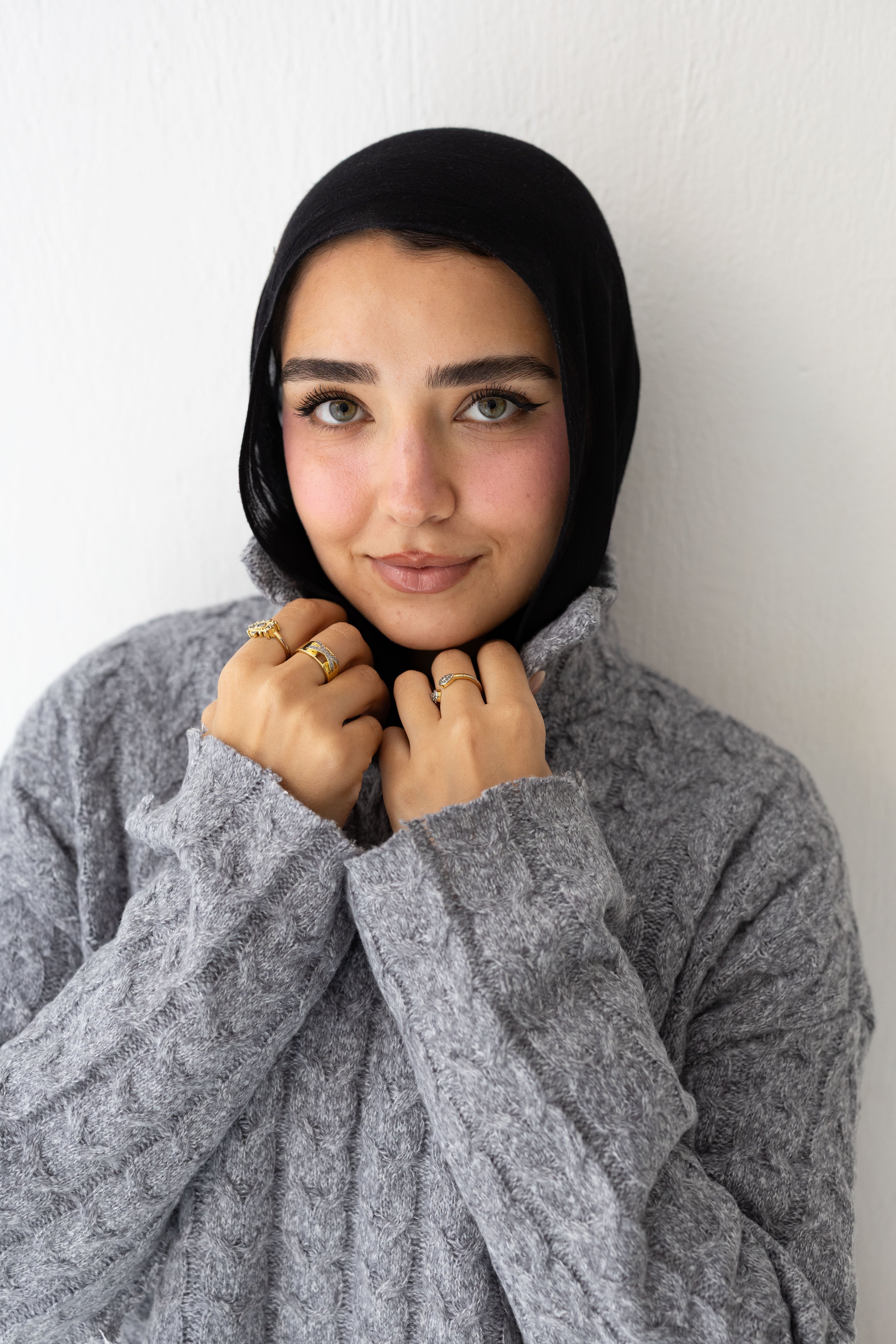 Un-Finished Pull-Chemise In grey