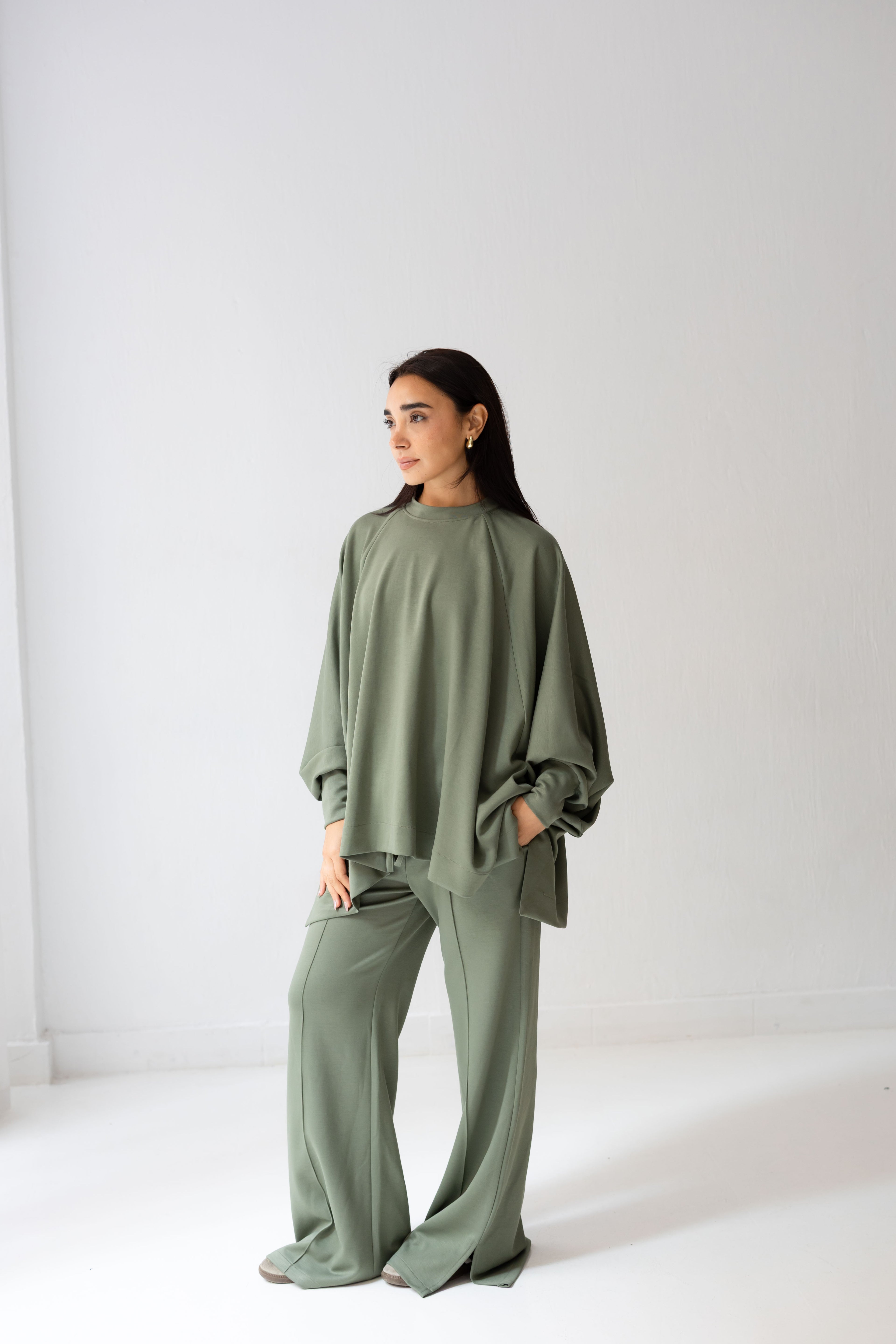 Everday comfy set in olive