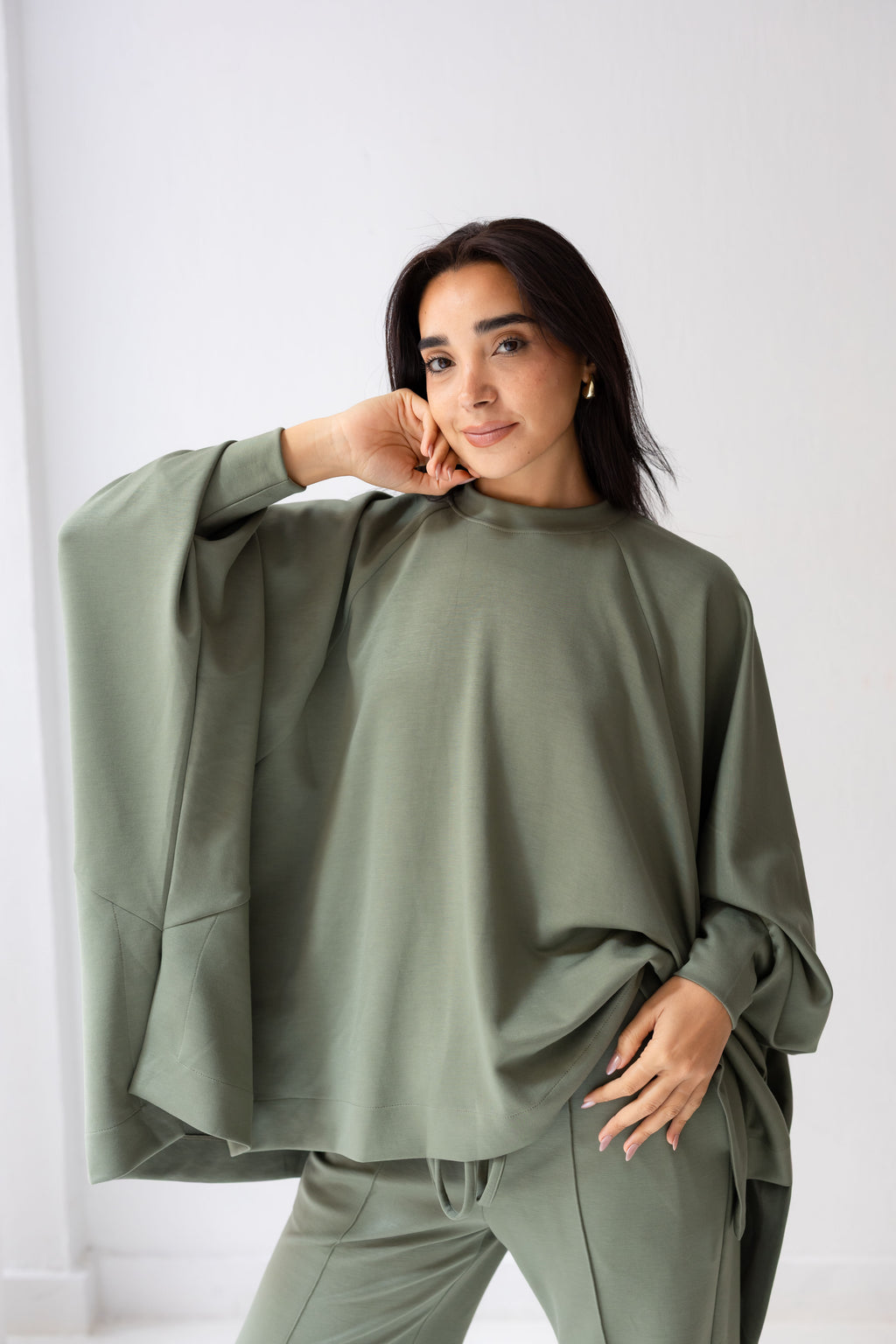 Everday comfy set in olive