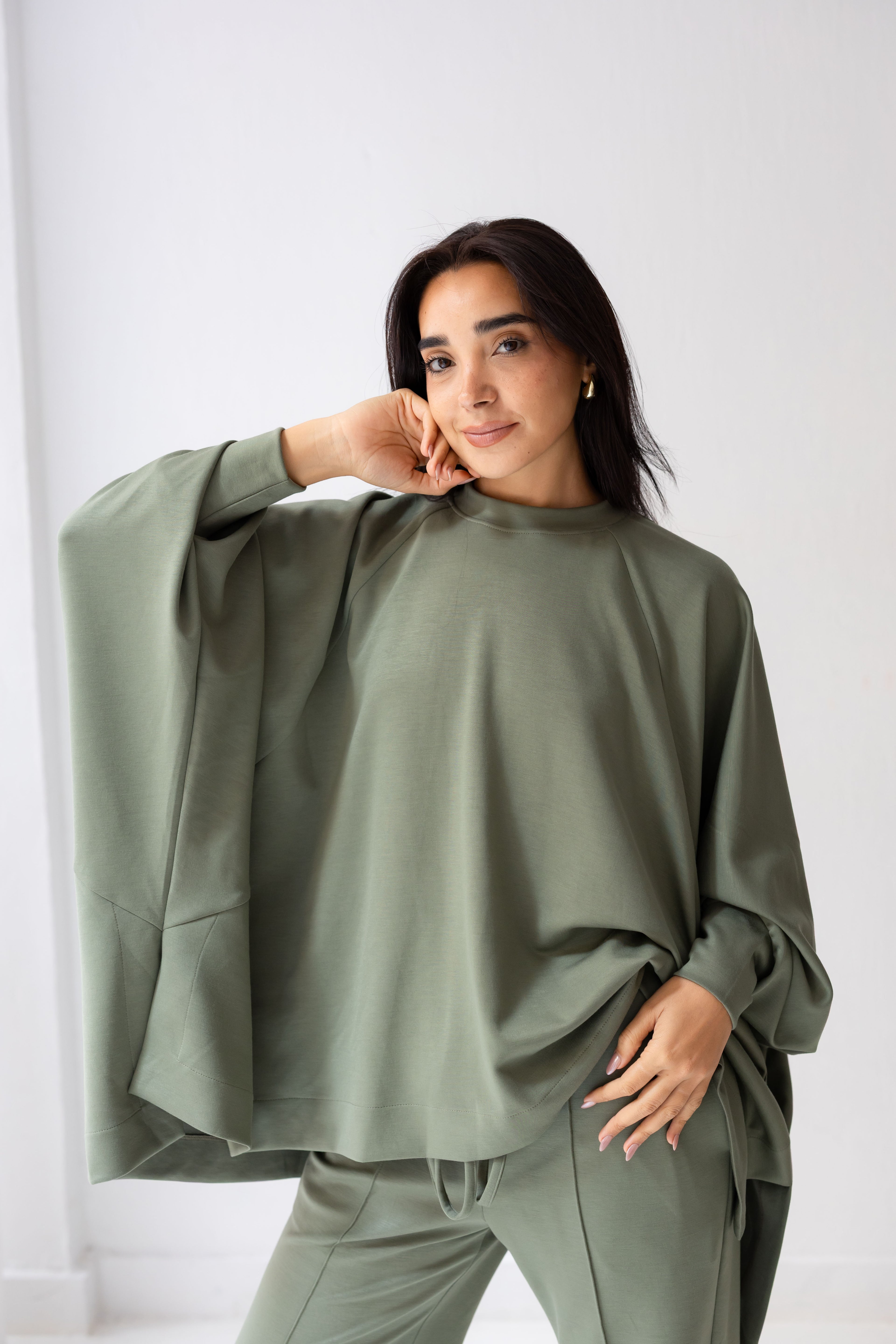 Everday comfy set in olive