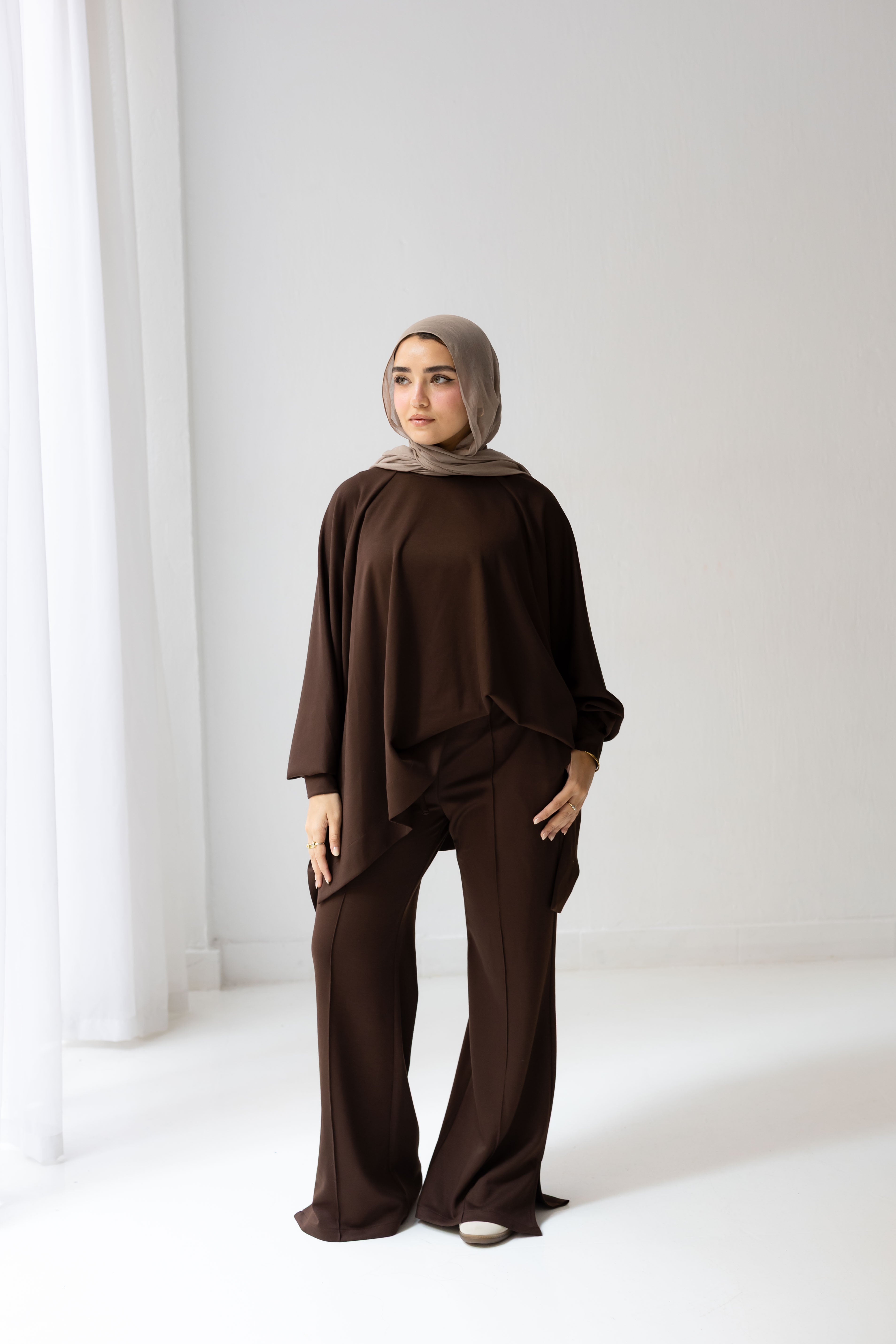 Everday comfy set in brown