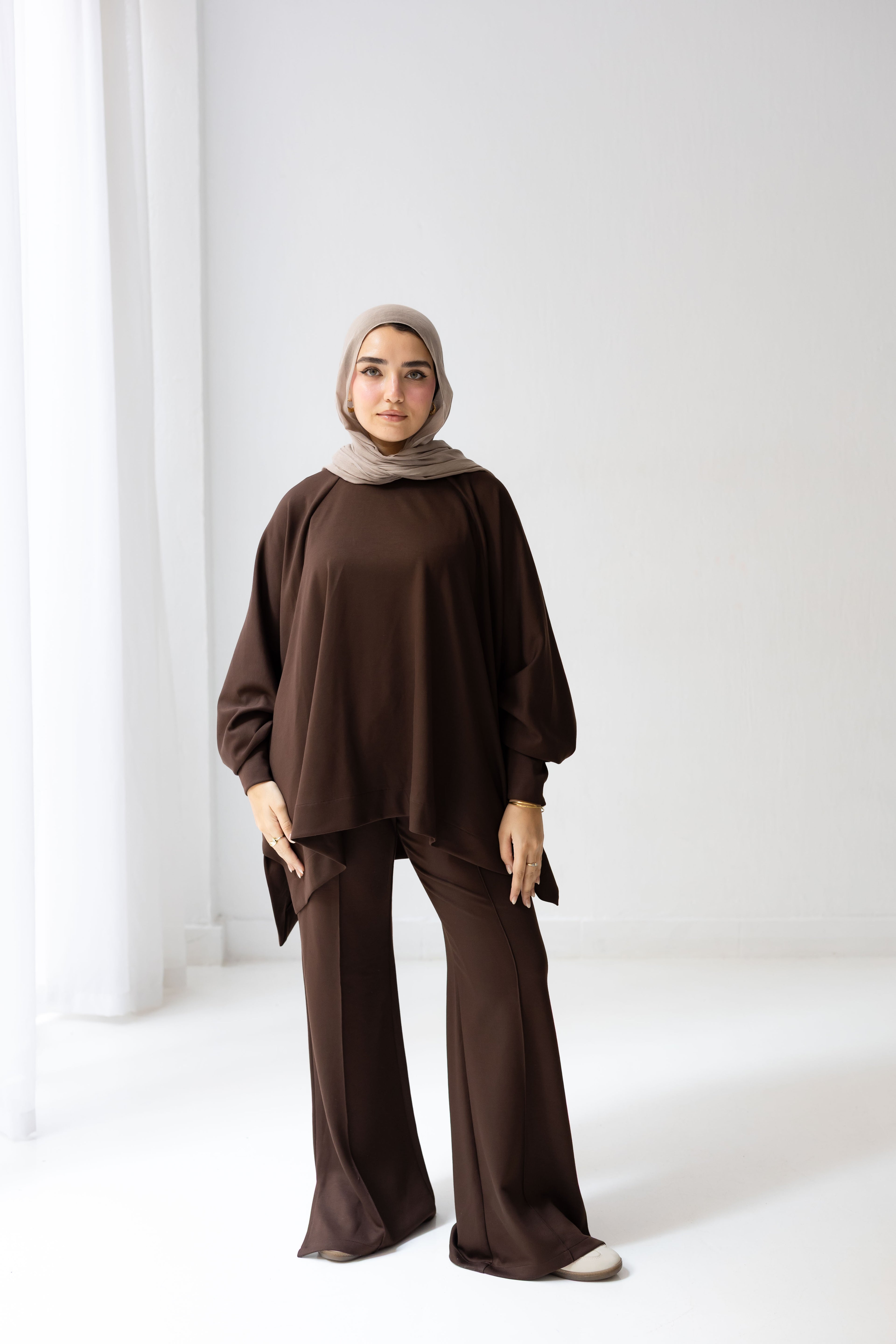 Everday comfy set in brown