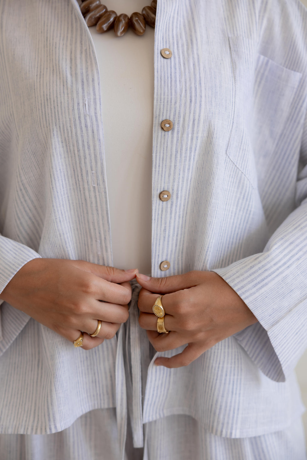 Feels like summer striped set