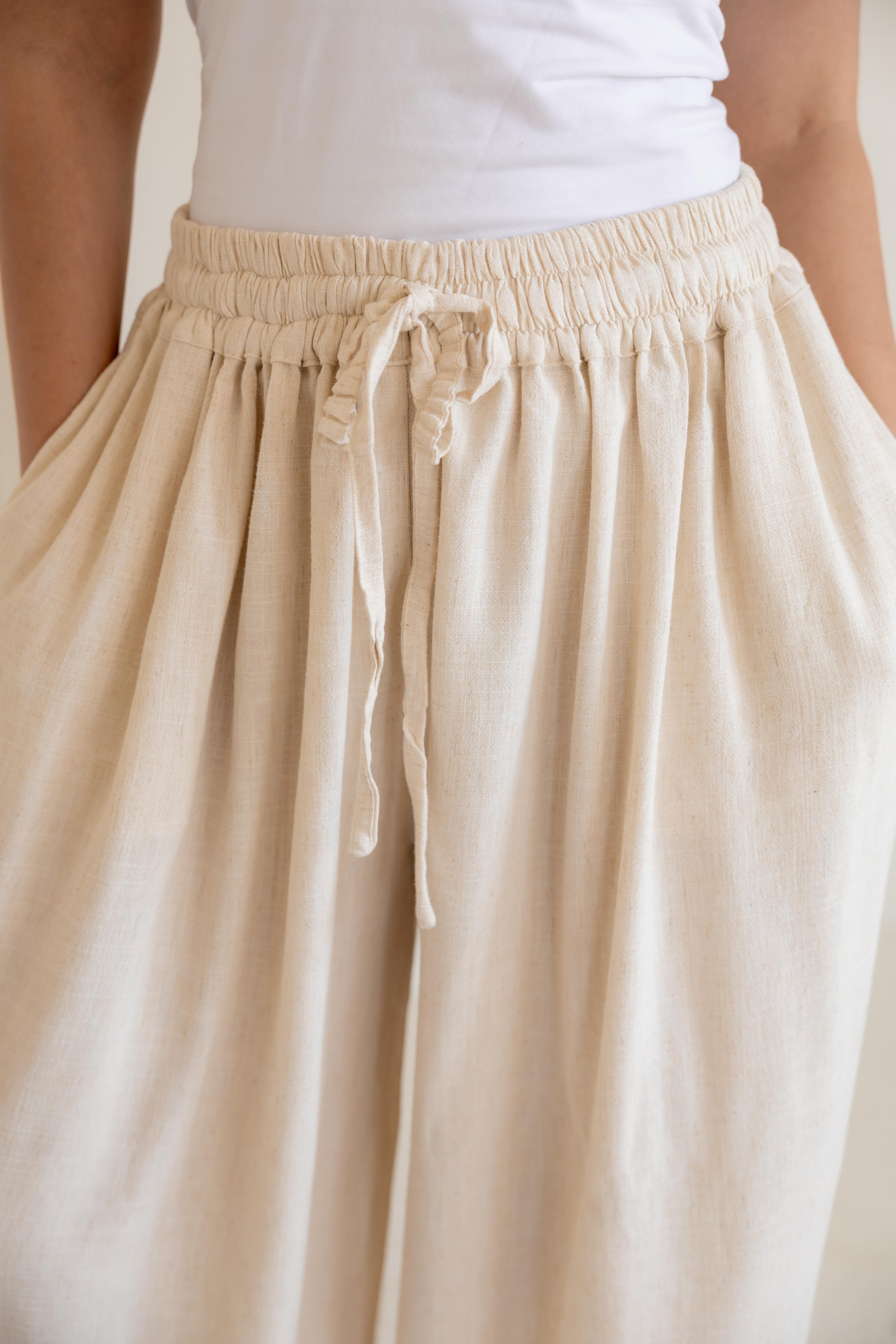 The Ballon linen pants