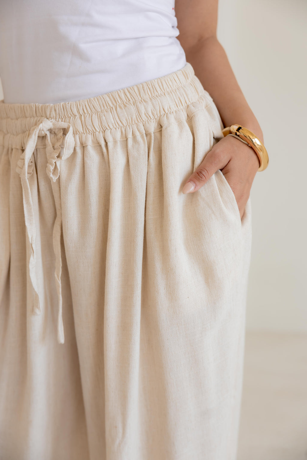 The Ballon linen pants
