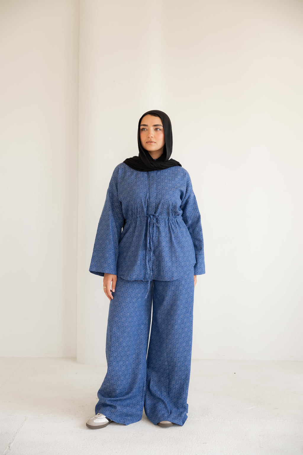 Not a denim set in dark blue
