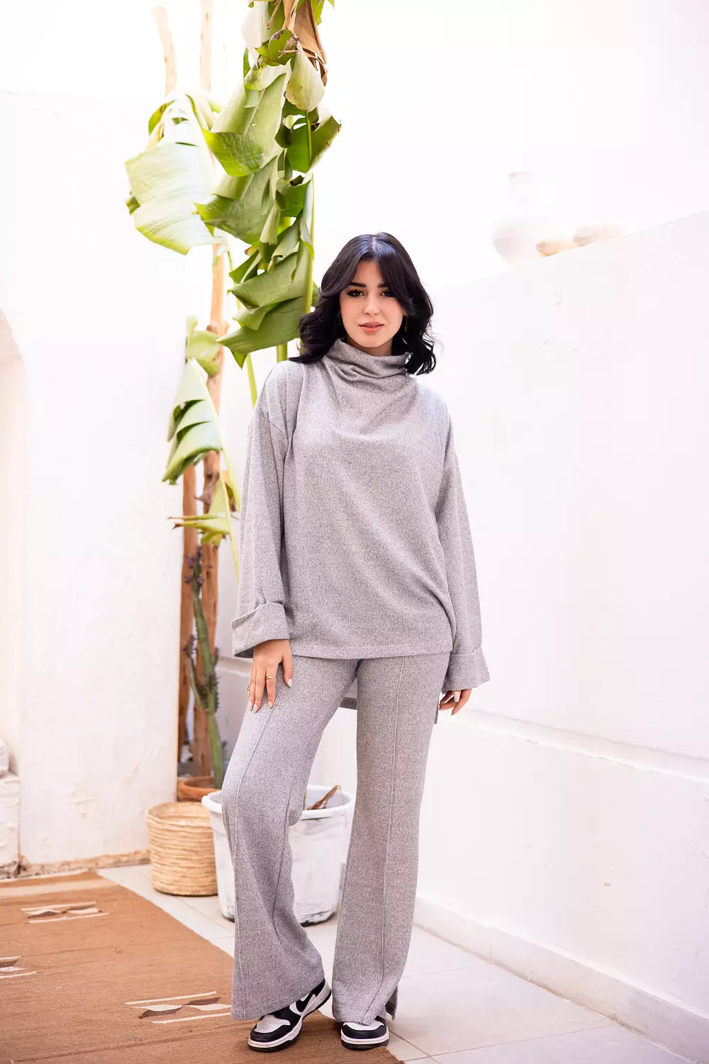 Cozy Multi-way set in light grey