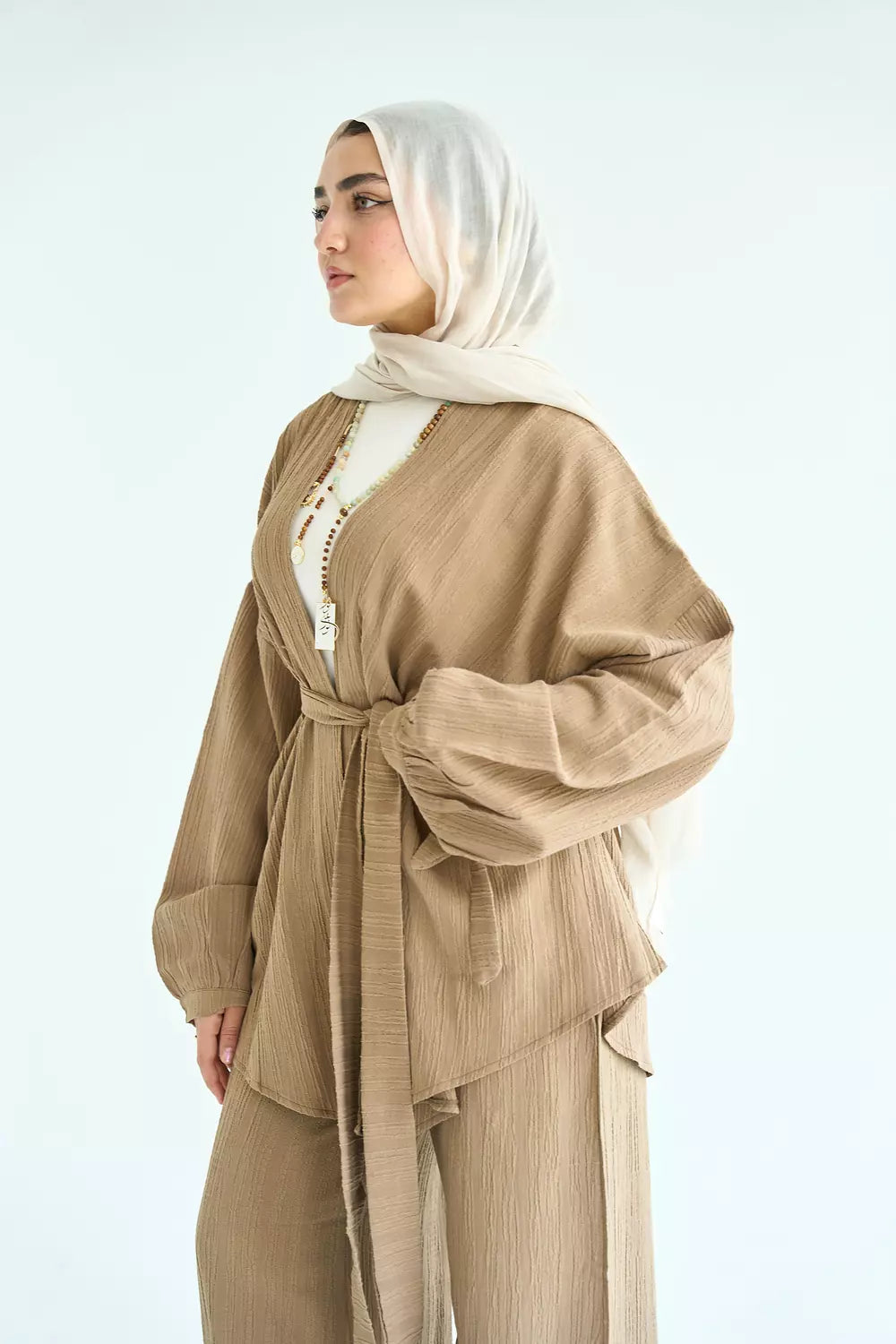 Crunchy set in brown