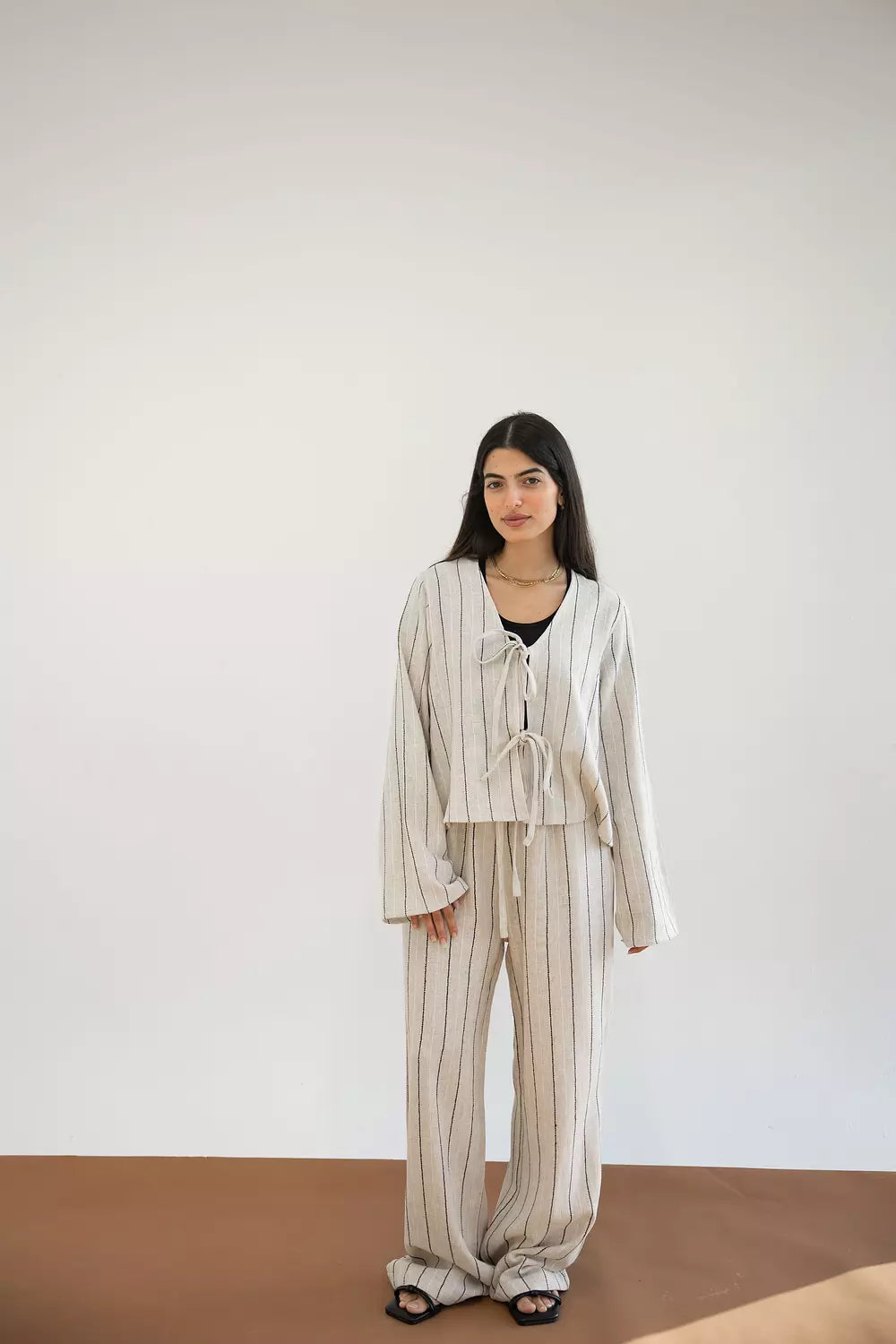 Striped Bows Shirt