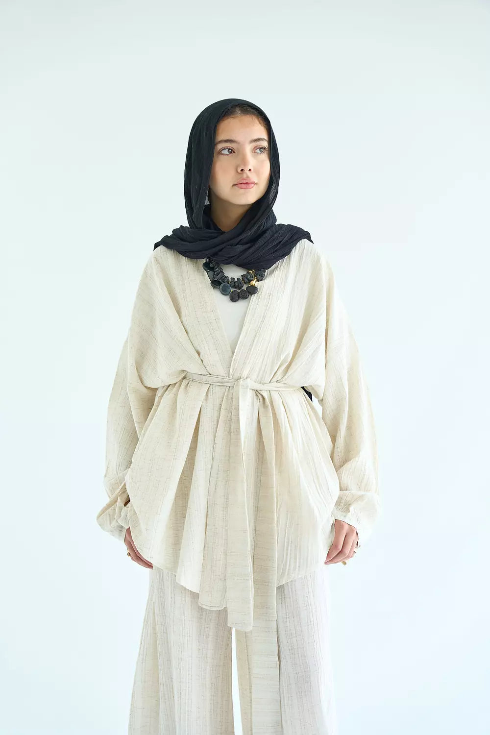 Crunchy set in beige