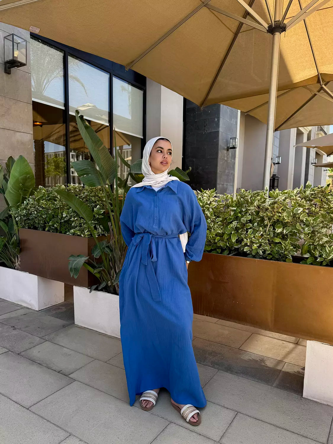 Feels like summer dress in blue