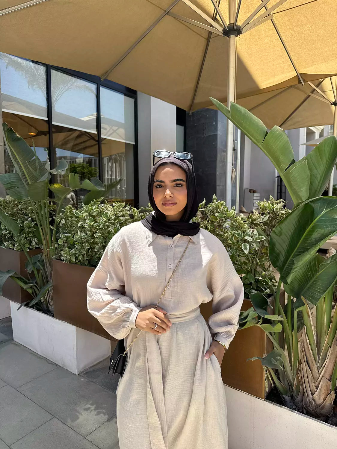 Feels like summer dress in beige