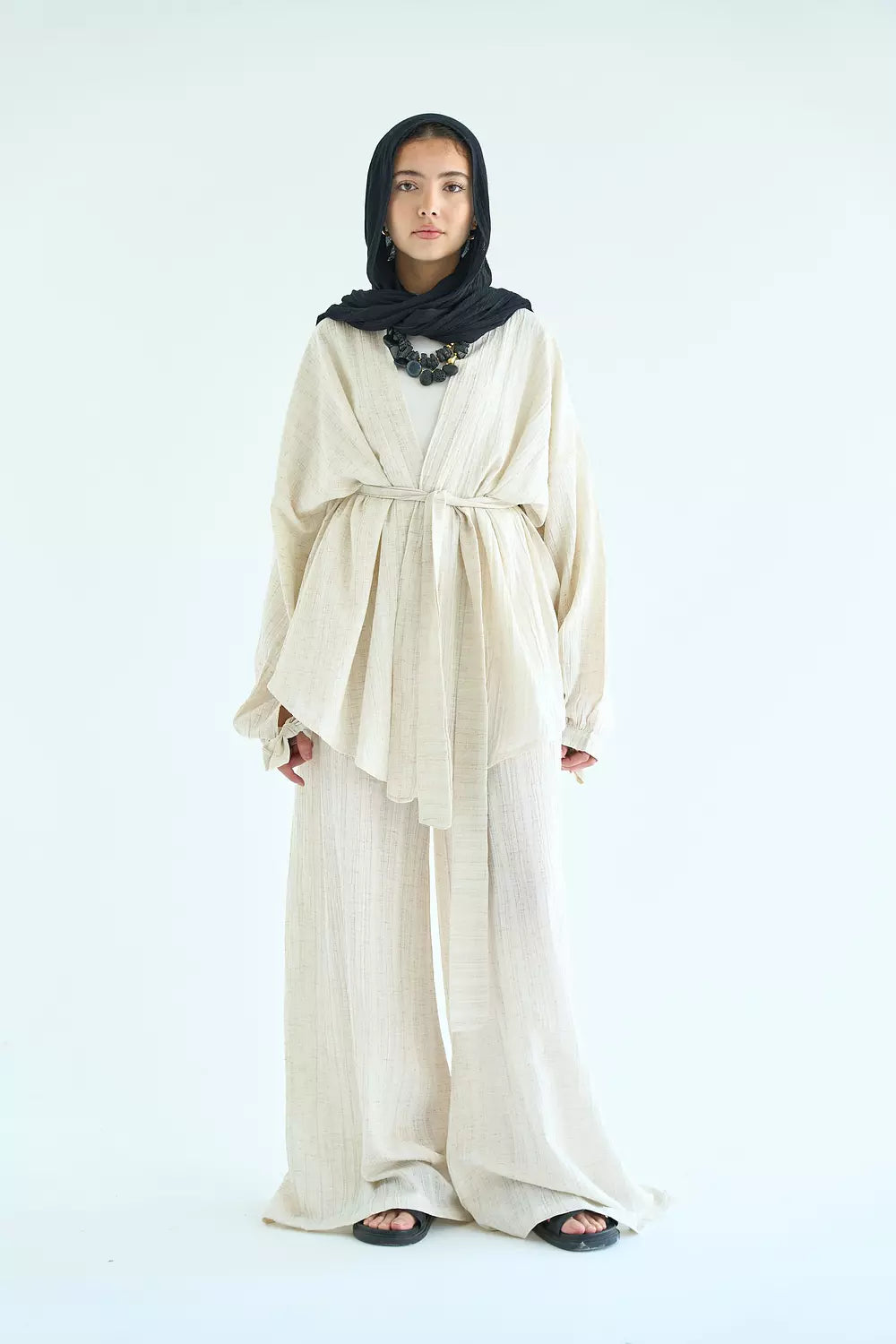 Crunchy set in beige