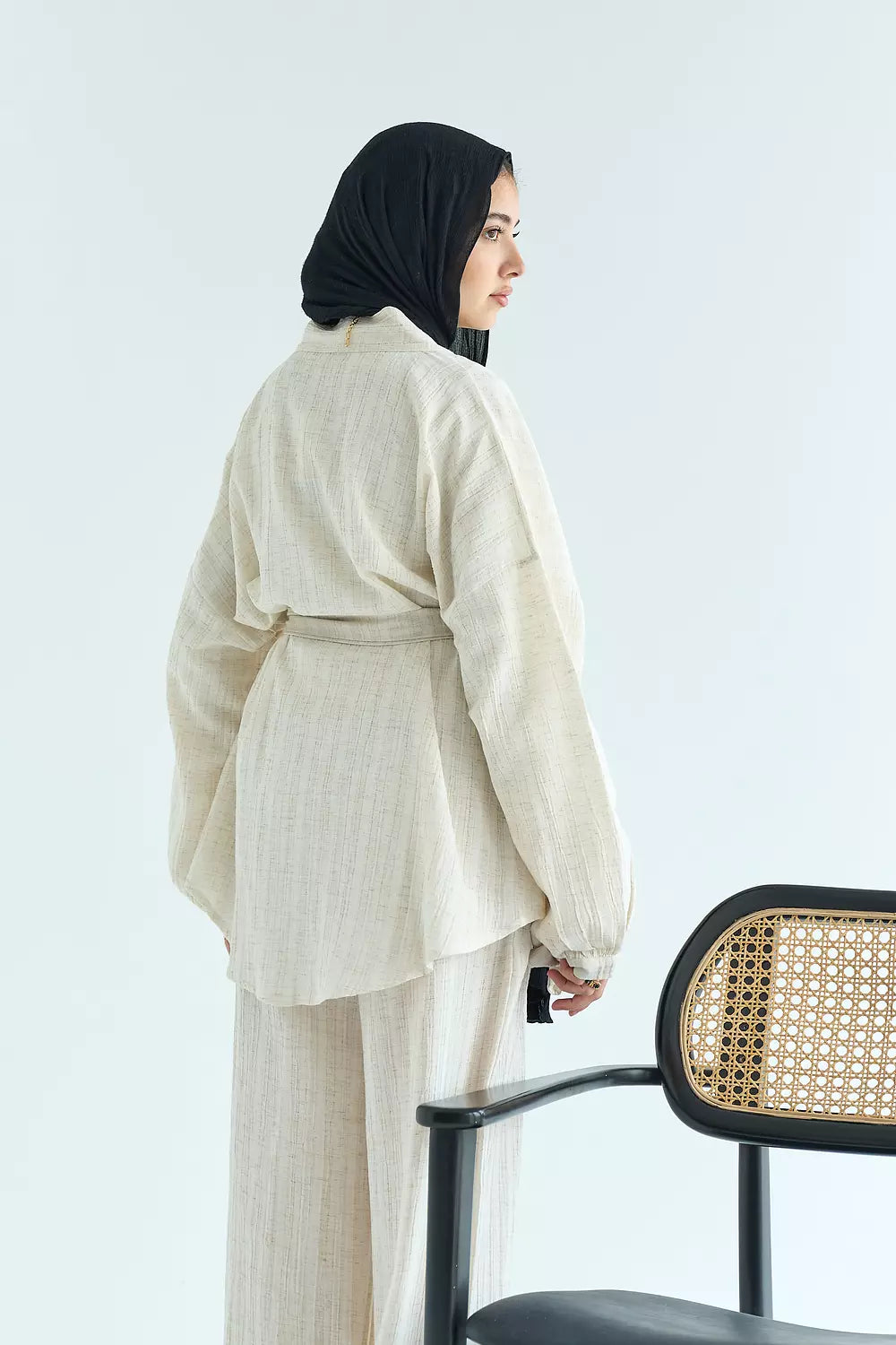 Crunchy set in beige
