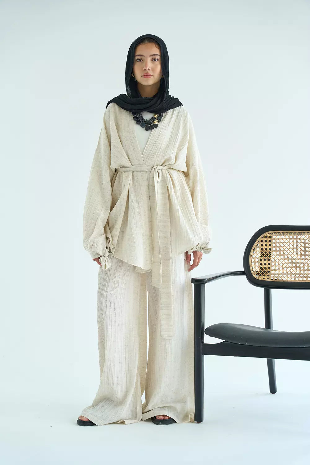 Crunchy set in beige