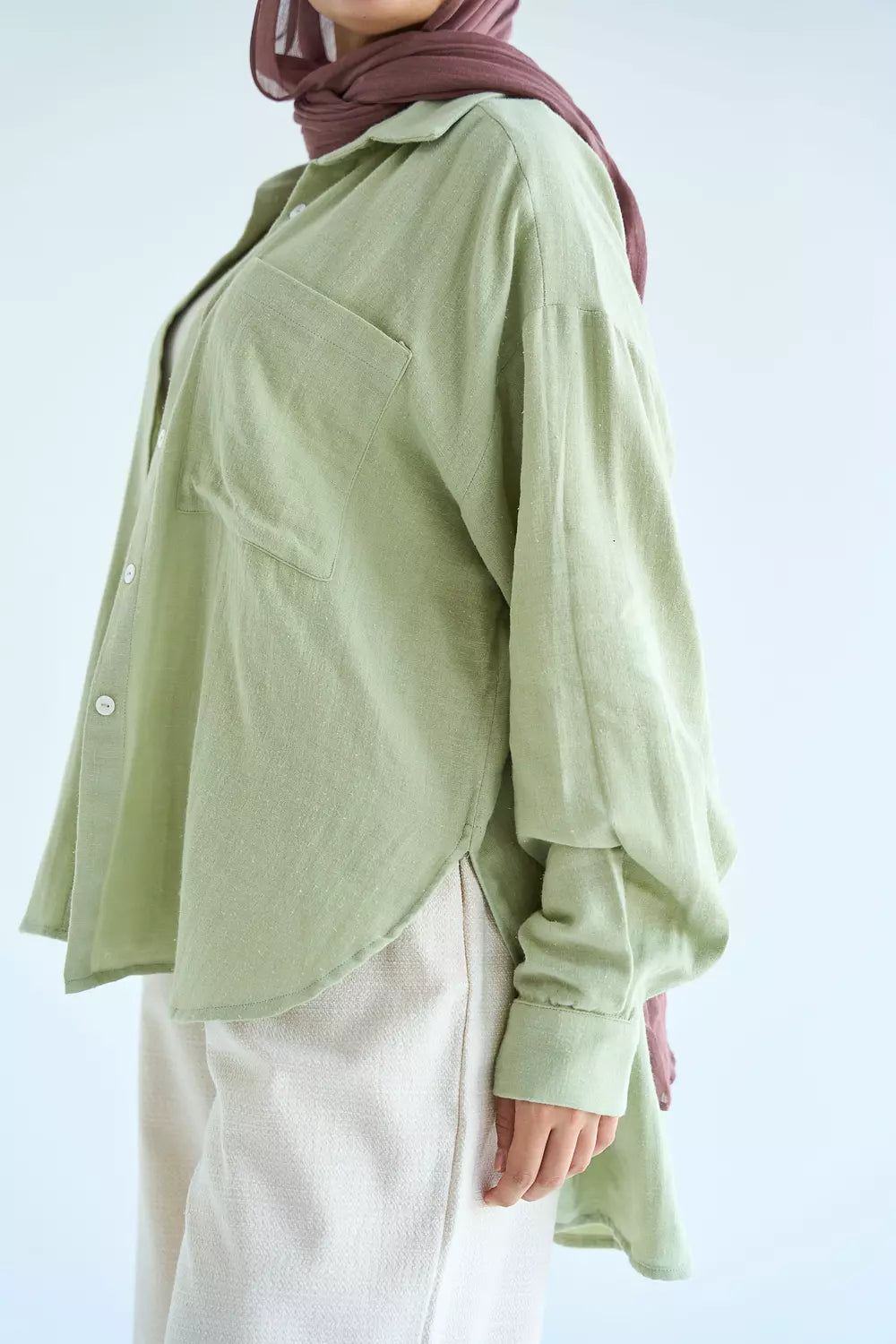 All times shirt in mint green