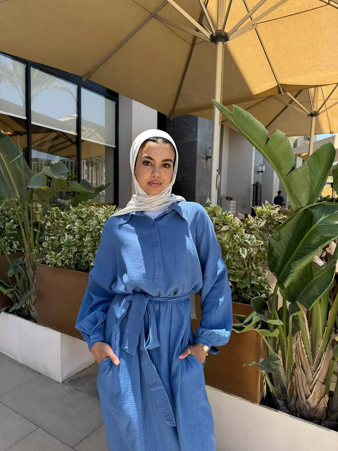 Feels like summer dress in blue