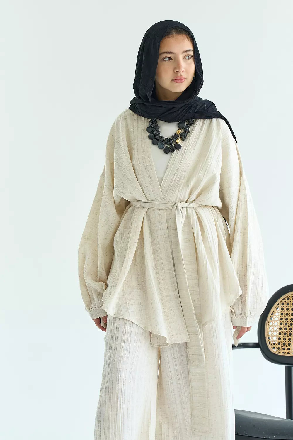 Crunchy set in beige