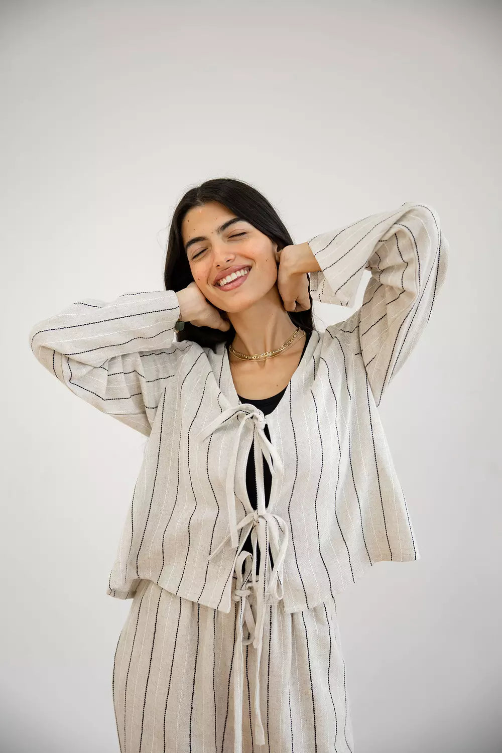 Striped Bows Shirt