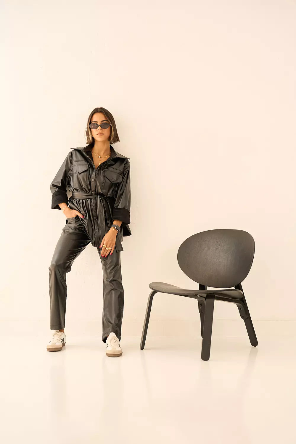 Spy-Girl leather jacket